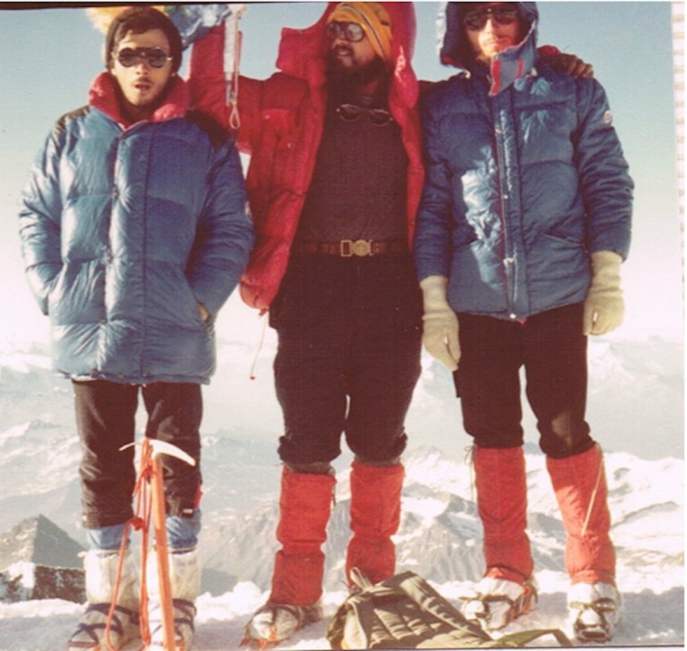 MontBlanc Cumbre Con Fran y Manolo